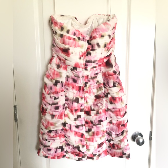 H&M | Strapless Floral Print Dress - Picture 4 of 10
